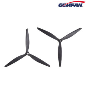 GemFan X CLASS 13X10 3 Blade 13" Carbon Nylon Props (Black or Red) 1 - Gemfan