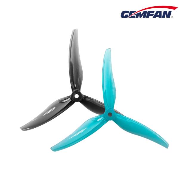 GemFan 6030-3 Freestyle 6" Props (Gray or Blue) 1 - Gemfan