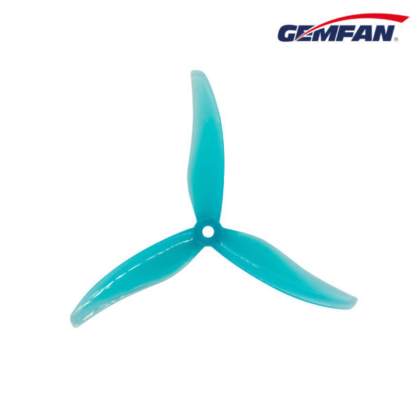 Gemfan Hurricane 5536-3 5" Props (Blue or Grey) - Image 2