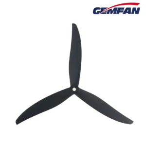 Gemfan 8060 Cinelifter Glass Fiber Nylon 3 Blade Props - Black 1 - Gemfan