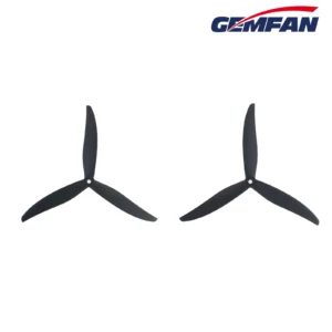 Gemfan 8060 Cinelifter Glass Fiber Nylon 3 Blade Props - Black