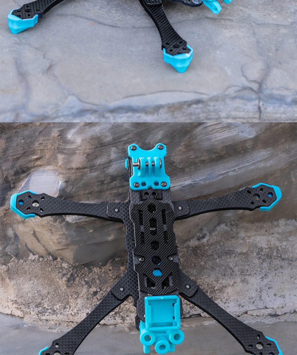 Axisflying Manta 6inch Mid-Range Cinematic Freestyle Frame Kit (HD Version) 14 - AxisFlying