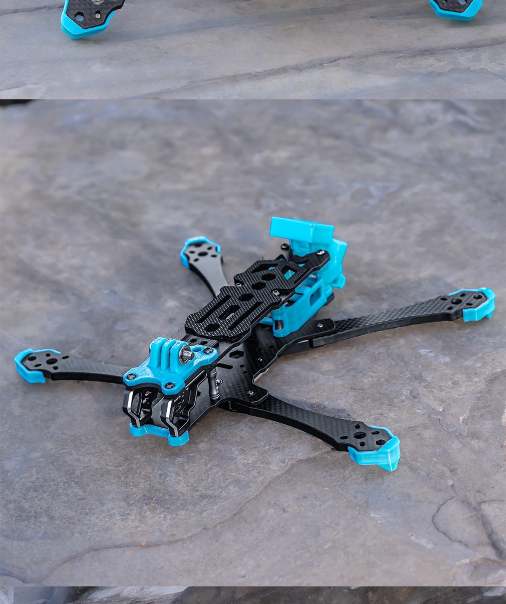Axisflying Manta 6inch Mid-Range Cinematic Freestyle Frame Kit (HD Version) 15 - AxisFlying