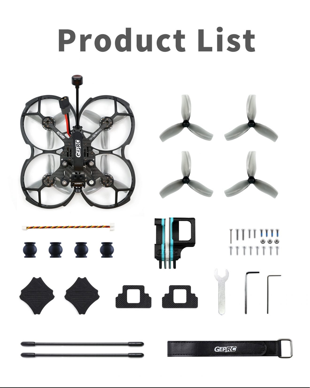 GEPRC CineLog35 Analog CineWhoop FPV Drone 4S/6S - PNP 9 - GEPRC