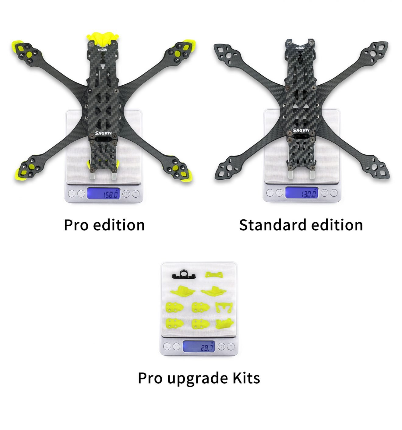 GEPRC MARK5 HD 5" Frame Kit - Pro Kit (Choose your Color) 13 - GEPRC