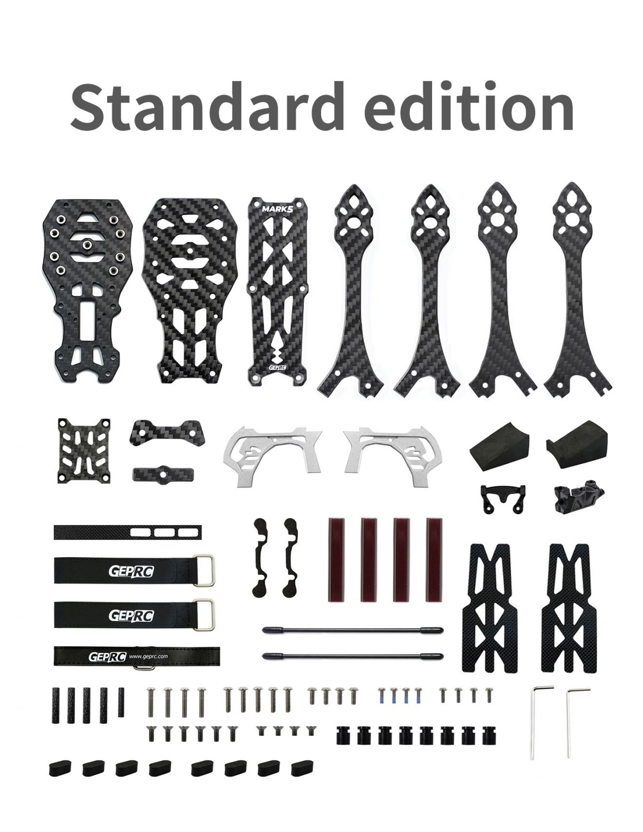 GEPRC MARK5 HD5 5" Frame Kit - Standard Edition 4 - GEPRC