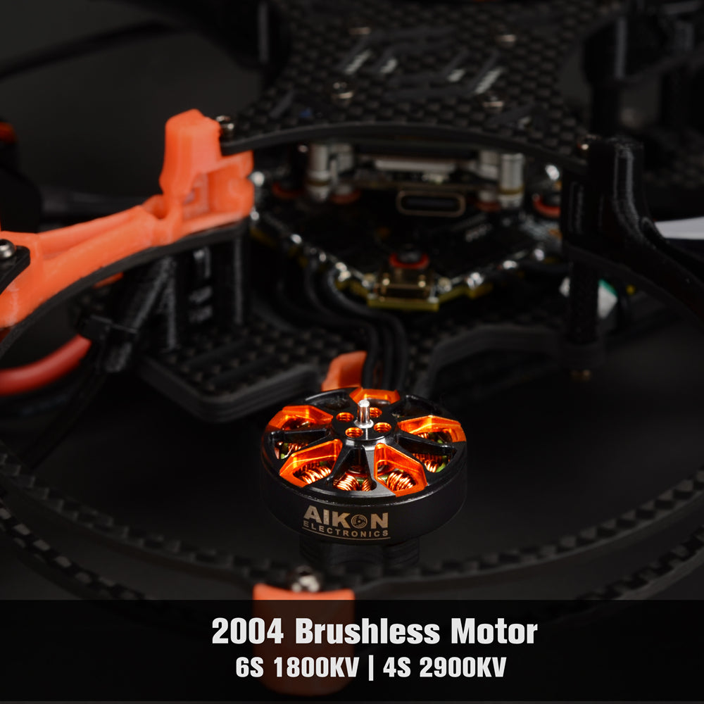 AIKON GEEK-35CF Cinewhoop 3.5" 6S 1800KV HD FPV DRONE W/ CADDX NEBULA PRO 9 -