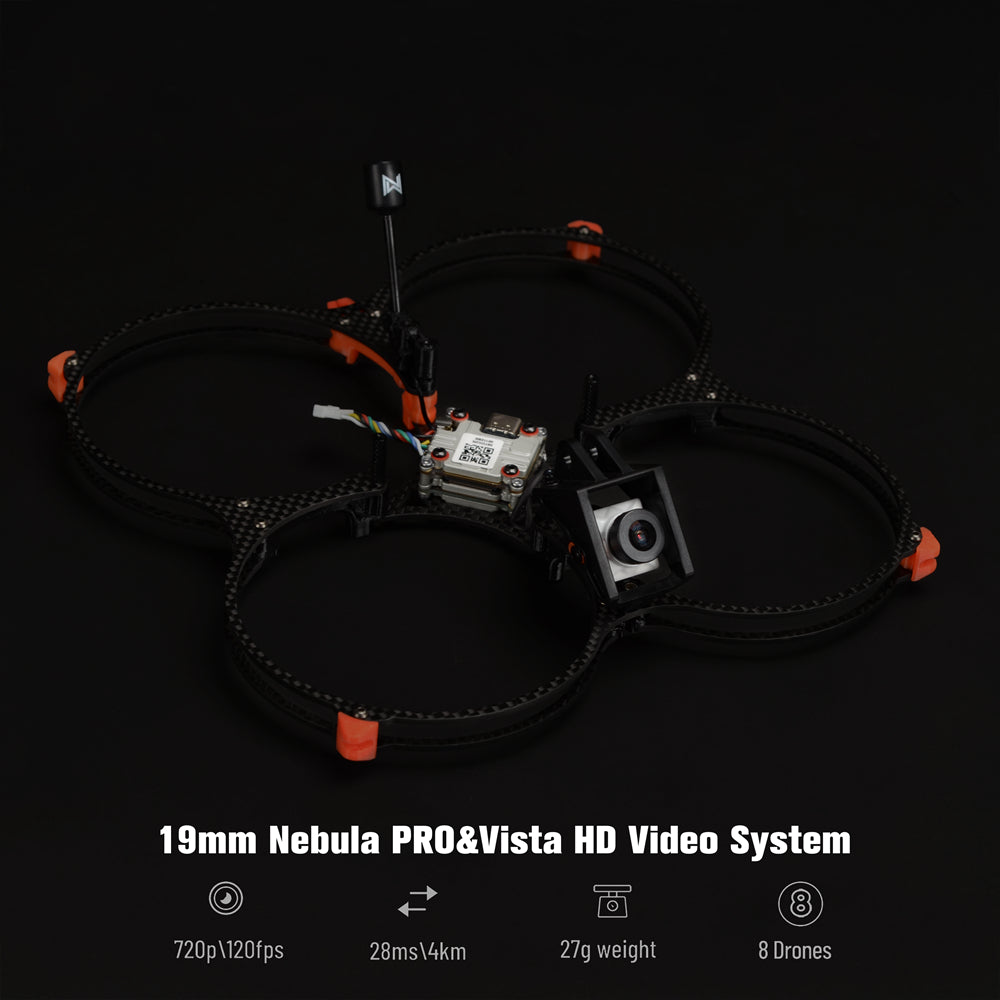 AIKON GEEK-35CF Cinewhoop 3.5" 6S 1800KV HD FPV DRONE W/ CADDX NEBULA PRO 15 -