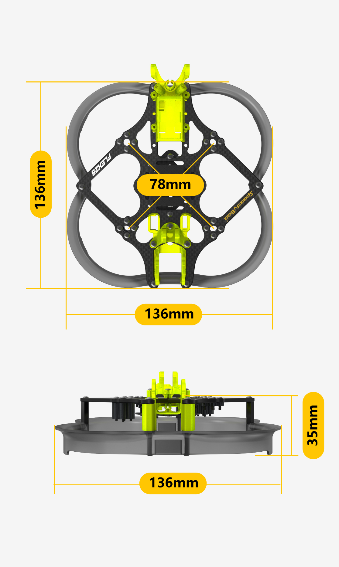 SpeedyBee Flex25 Frame