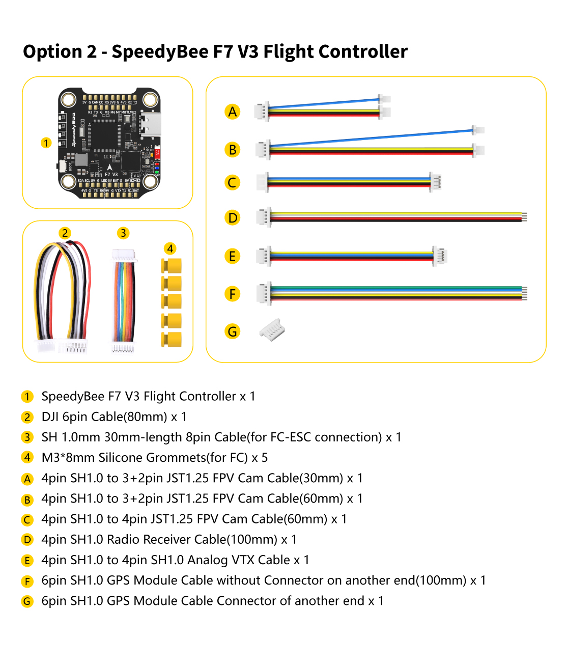SpeedyBee F7V3 STACK