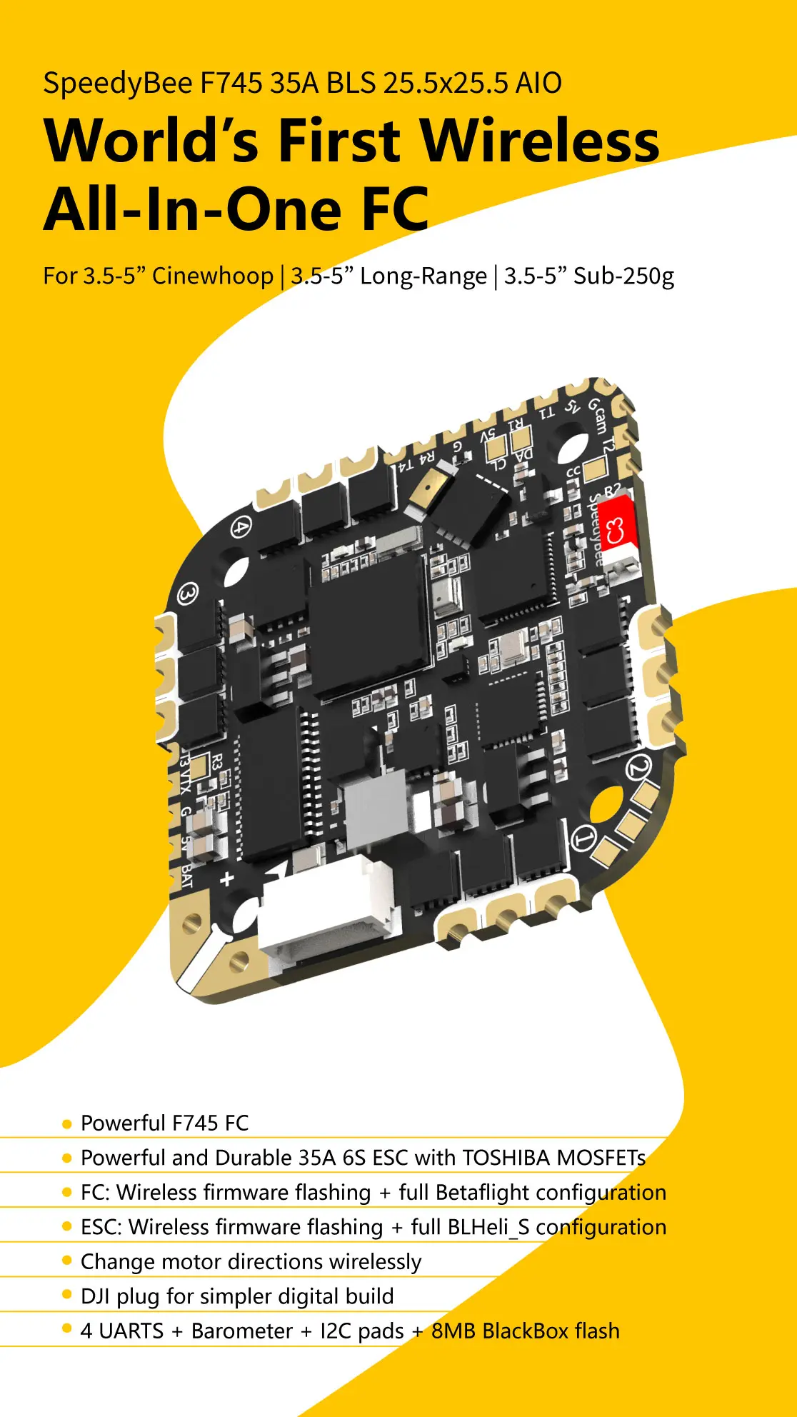 SpeedyBee F745 35A AIO