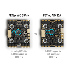 FETtec KISS G4-N AIO 35A - ESC & FC All-In-One 6 - FETtec