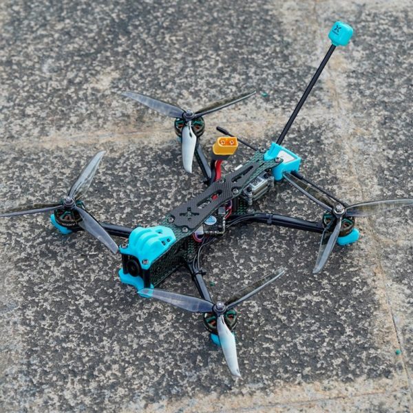 Foxeer 5" Aura Lite LR Freestyle Drone - Vista - Teal RHCP 2950Kv (PNP) 2 - Foxeer