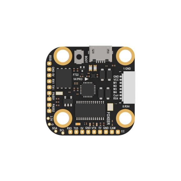 Foxeer Mini F722 V4 Pro FPV Flight Controller 20*20mm Built-In Pit PASS