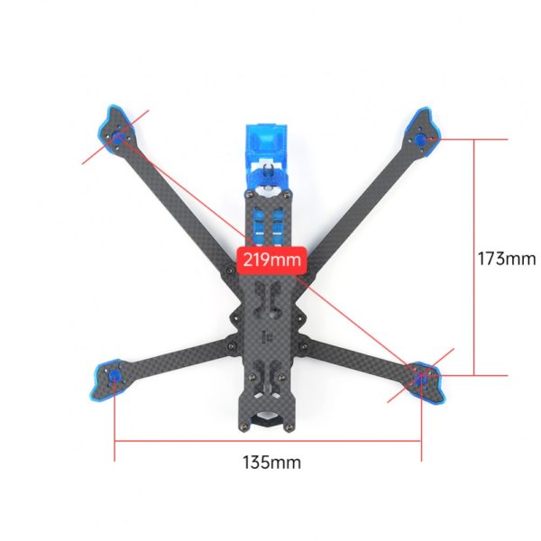 iFlight Chimera5 DC LR FPV Frame Kit - Image 4