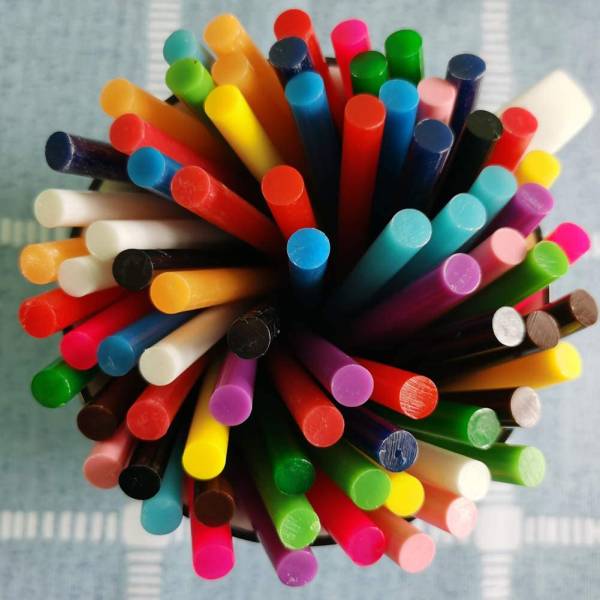 Color Hot Glue Sticks for Mini Glue Gun - 5 Pack (Pick Your Color) 1