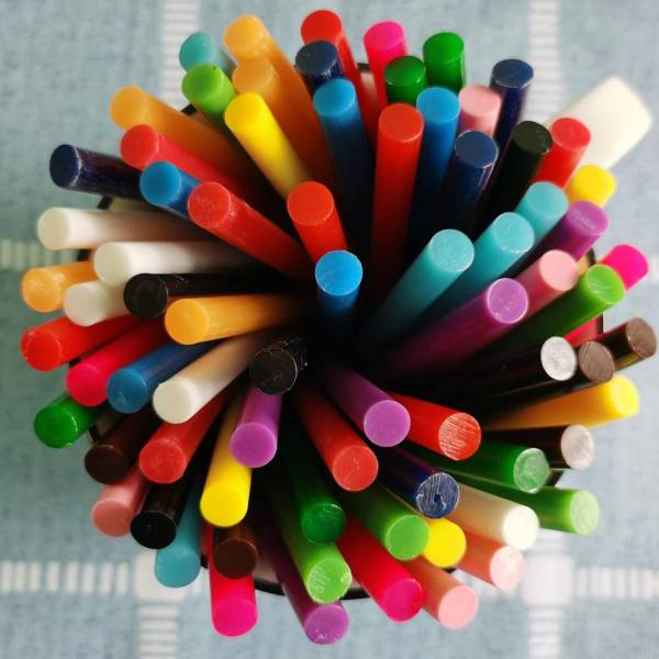 Color Hot Glue Sticks for Mini Glue Gun - 1 pcs (Pick Your Color)