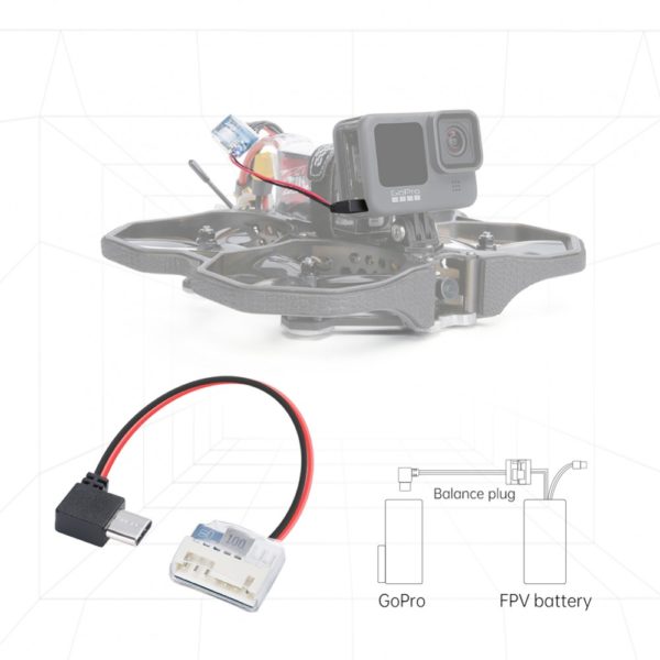 iFlight USB Type-C 5V Balance Plug Power Cable/Power Supply Cable for GoPro(6/7/8/9/10) - Image 3