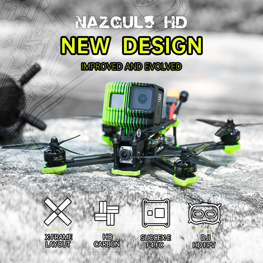 iFlight Nazgul5 HD - 4s BNF Drone 8 - iFlight