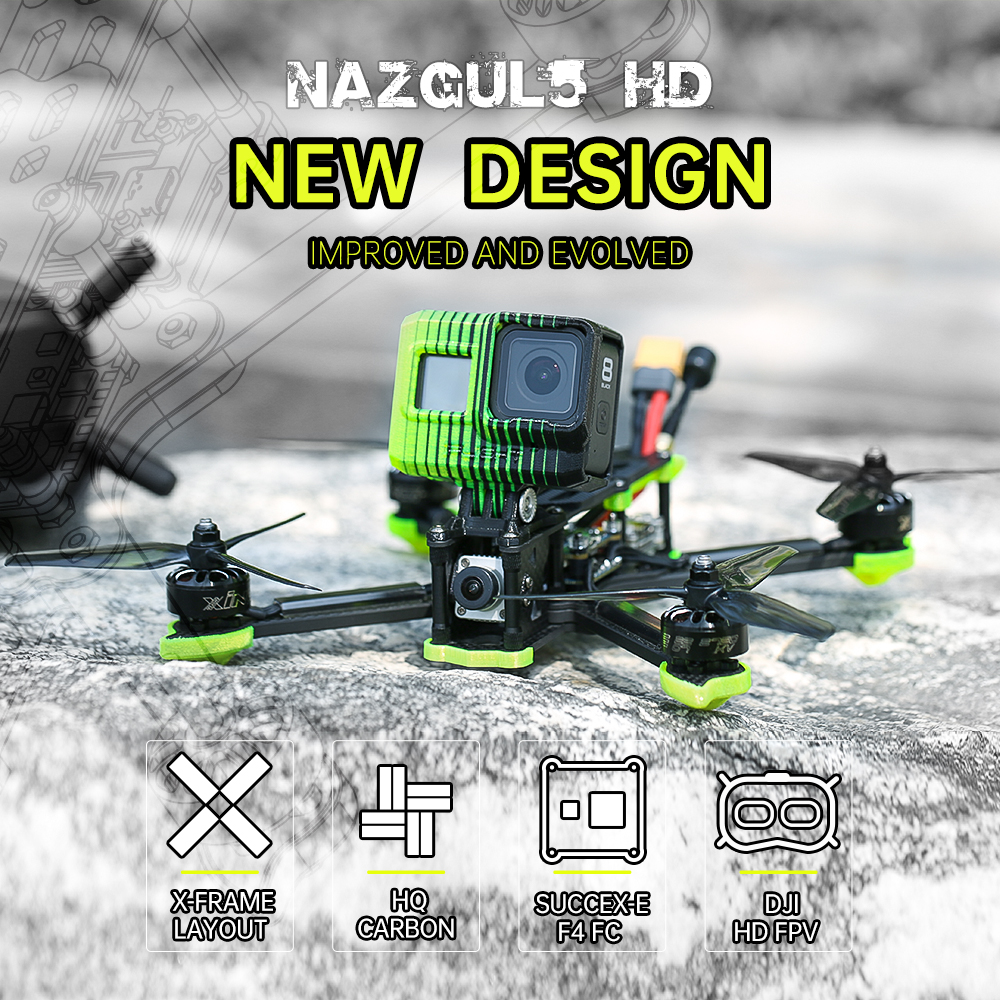 iFlight Nazgul5 HD - 6s BNF Drone 18 - iFlight