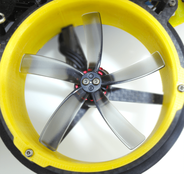 HQProp Duct-T75MMX5 Props for Cinewhoops (2CW+2CCW) - Grey - Image 2