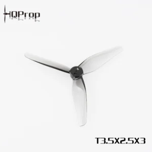 HQProp T3.5x2.5x3 Tri-Blade 3.5" Props (4 Pack) - Grey 3 HQProp T3.5x2.5x3 Tri-Blade 3.5" Props (4 Pack) - Grey 1 - HQProp