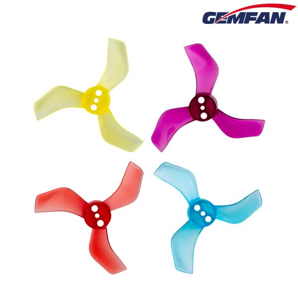 GEMFAN 1635 3 Blade 40mm Propellers - 1.5mm Shaft 1 - Gemfan