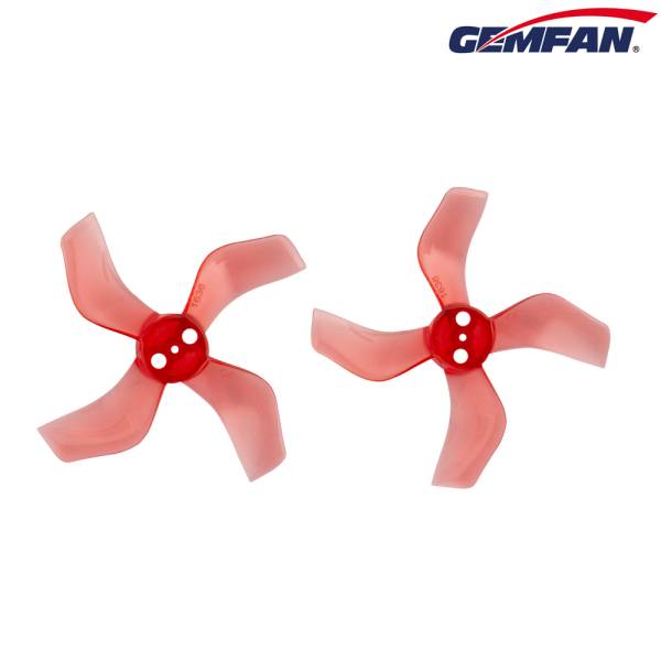 GEMFAN 1636 4 Blade 40mm Propellers - 1mm Shaft - Image 3