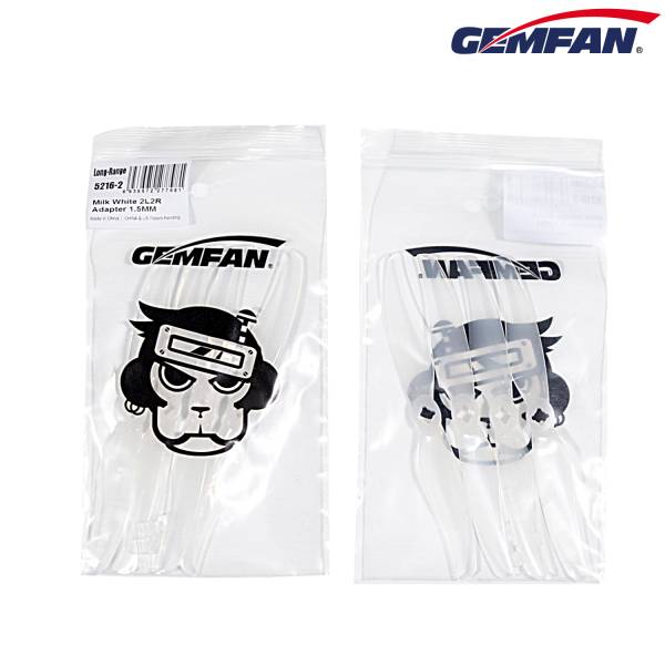 Gemfan Long Range 5126 2 Blade Propellers (Set of 4) - 1.5mm - Pick your Color - Image 3