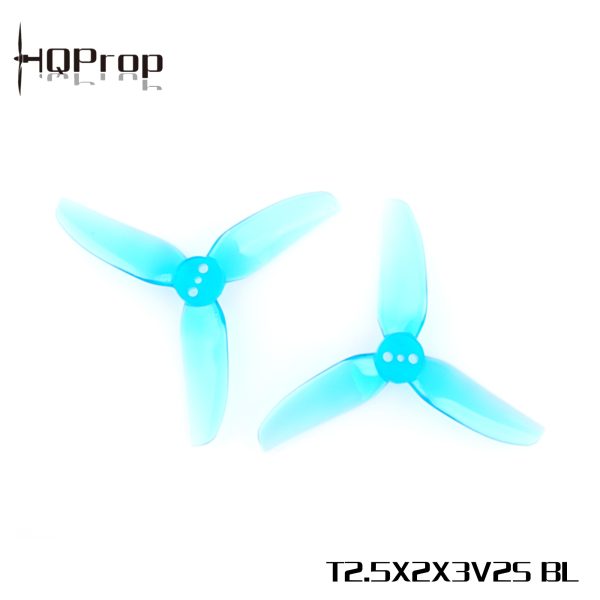 HQProp T2.5X2X3 V2S Poly Carbonate Propellers - Pick your Color - Image 3