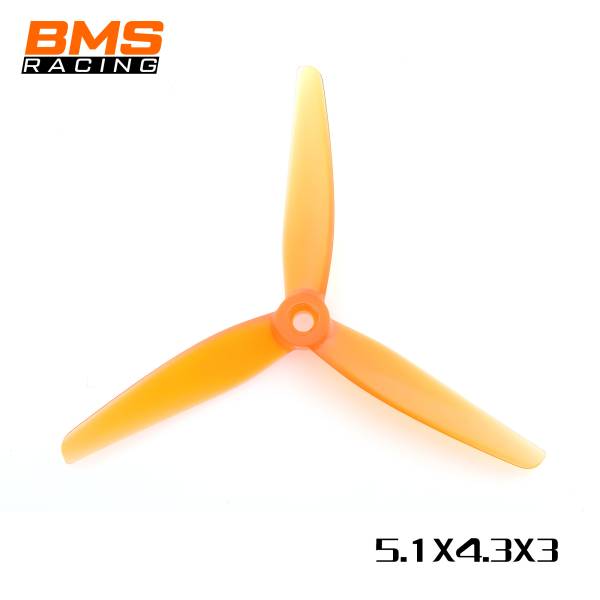 HQProp BMS Racing Prop 5.1X4.3X3 (2CW+2CCW) - Pick your Color - Image 2