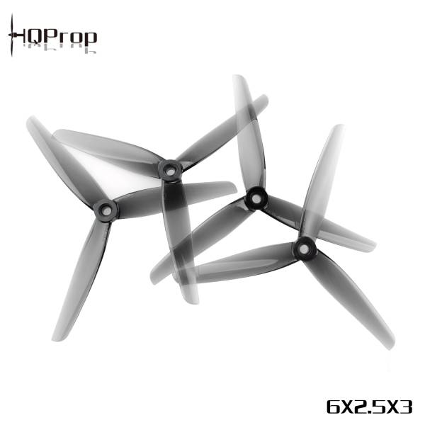 HQProp DP 6x2.5x3 Propeller - Grey 1