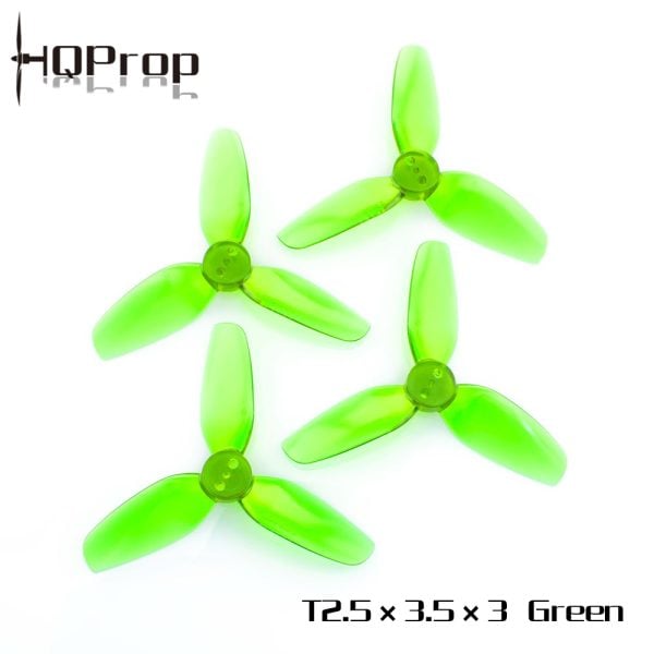 HQ Durable Prop T2.5X3.5X3 Poly Carbonate Propellers - Pick your Color 4 - HQProp