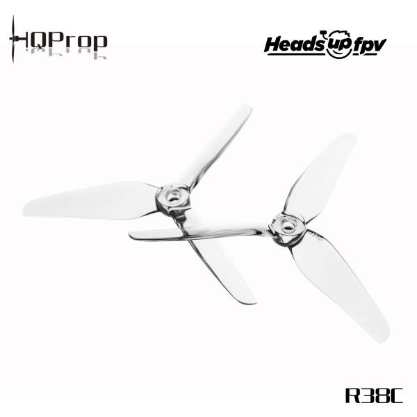 HeadsUp Racing Prop R38C Clear (2CW+2CCW) 1 - HQProp