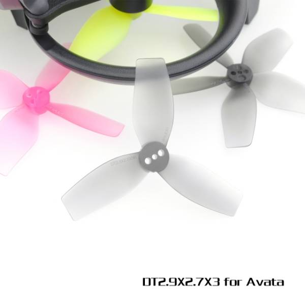 HQProp DT2.9X2.7X3 Propellers for DJI Avata - (Pick your Color)
