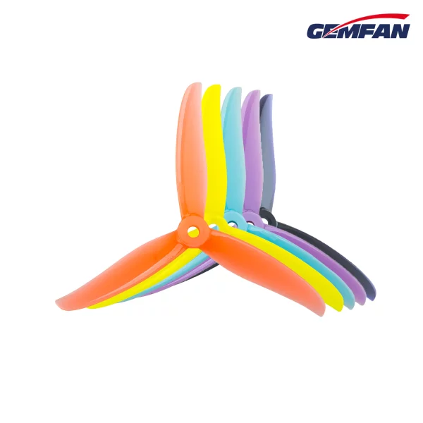 GemFan Hurricane 4937 3 Blade Prop (Set of 4) - Pick your Color 1 - Gemfan
