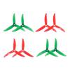 Gemfan Vanover 5136 3-Blade Propellers (4 Pairs) - Santa Claus Christmas Edition 3 - Gemfan