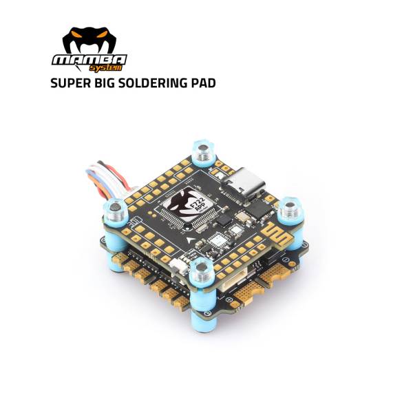 Diatone MAMBA MK4 F722 APP Flight Controller 65A 128K 3-6S ESC Stack - 30mm/M3 - Image 2