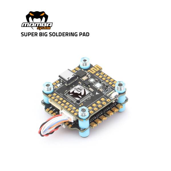 Diatone MAMBA MK4 F722 APP Flight Controller 65A 128K 3-6S ESC Stack - 30mm/M3 - Image 3