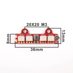 HGLRC 2812 LED Controller + 4 W554B LEDs 6 - HGLRC