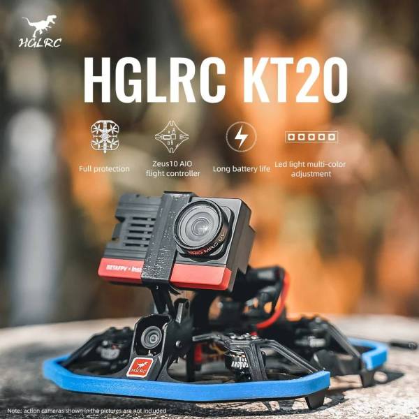 HGLRC KT20 2" Analog FPV Racing Drone - PNP 1 - HGLRC