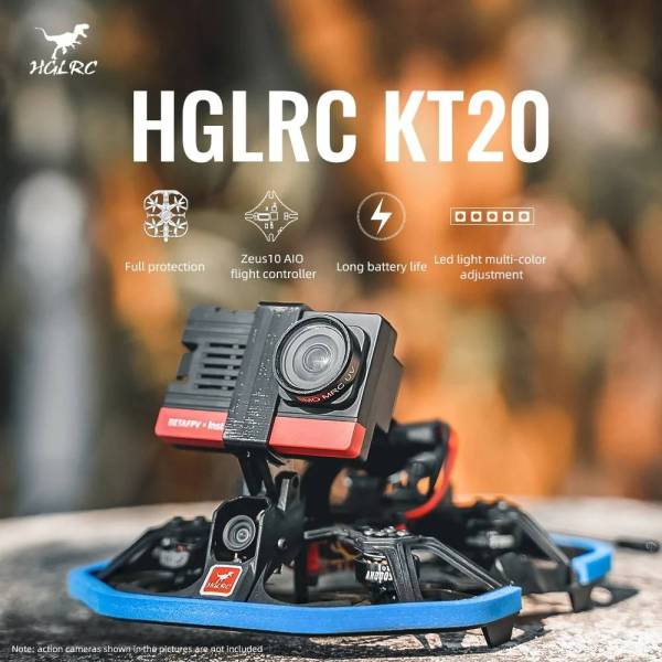 HGLRC KT20 2" Analog FPV Racing Drone - PNP
