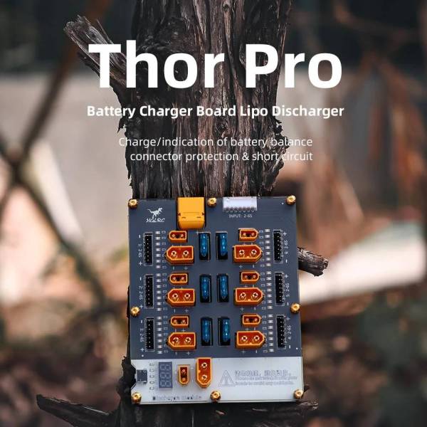 HGLRC Thor 6 Port Lipo Battery Balance Charger Board Pro