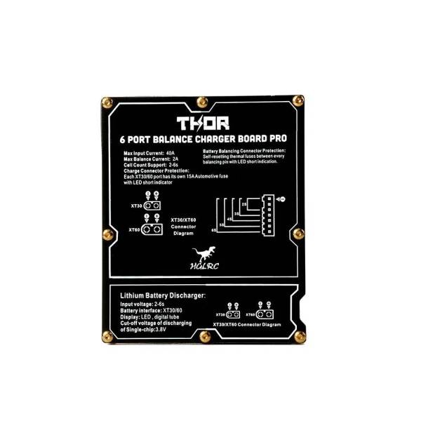 HGLRC Thor 6 Port Lipo Battery Balance Charger Board Pro - Image 4