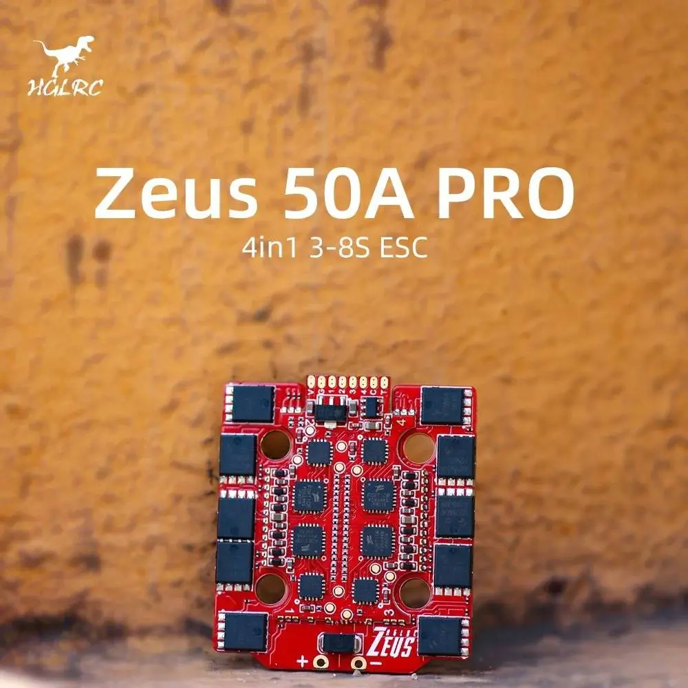 HGLRC Zeus 50A PRO 8S 4in1 ESC 3-8S BL_S 1 HGLRC Zeus 50A PRO 8S 4in1 ESC 3-8S BL_S