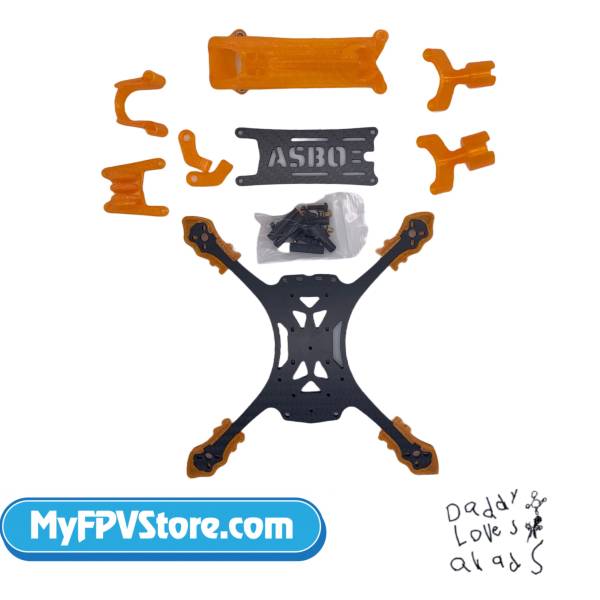 DLQFPV Asbo XL 3.5" Freestyle/Racing Frame 1 - DLQFPV