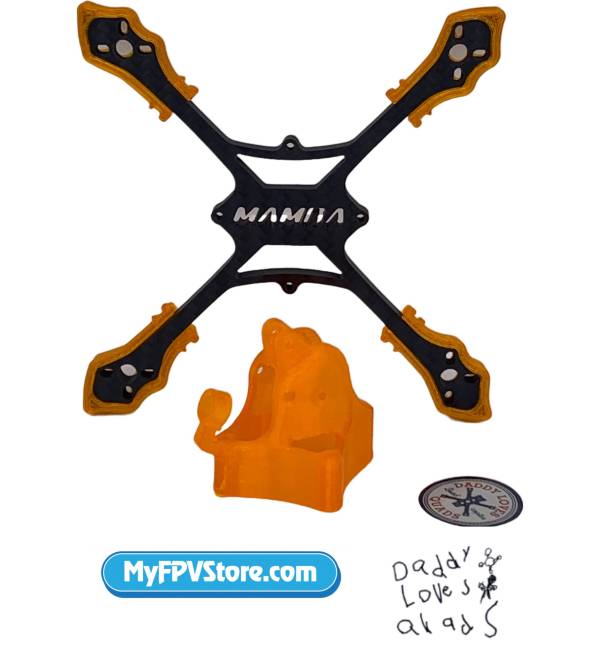 DLQFPV Asbo X 3" Freestyle/Racing Frame (Pick your Canopy)