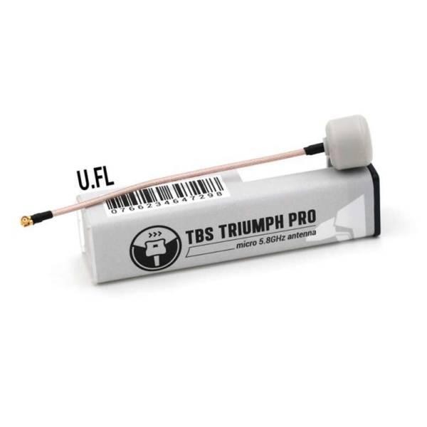 TBS Triumph Pro 5.8GHz FPV Antenna LHCP (U.FL) 2 - Team Blacksheep