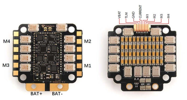Holybro FETTEC FC-G4 & Tekko32 F4 Metal 4in1 65A ESC STACK 11