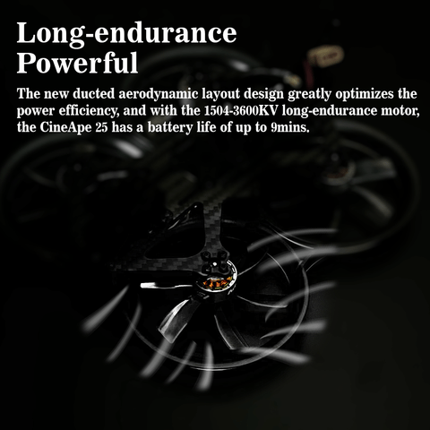 DarwinFPV CineApe 25 Cinematic Whoop FPV Drone - Analog PNP 7 - DarwinFPV